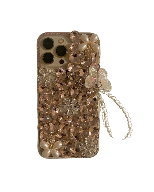 Butterfly Pearl Garden iPhone® Case