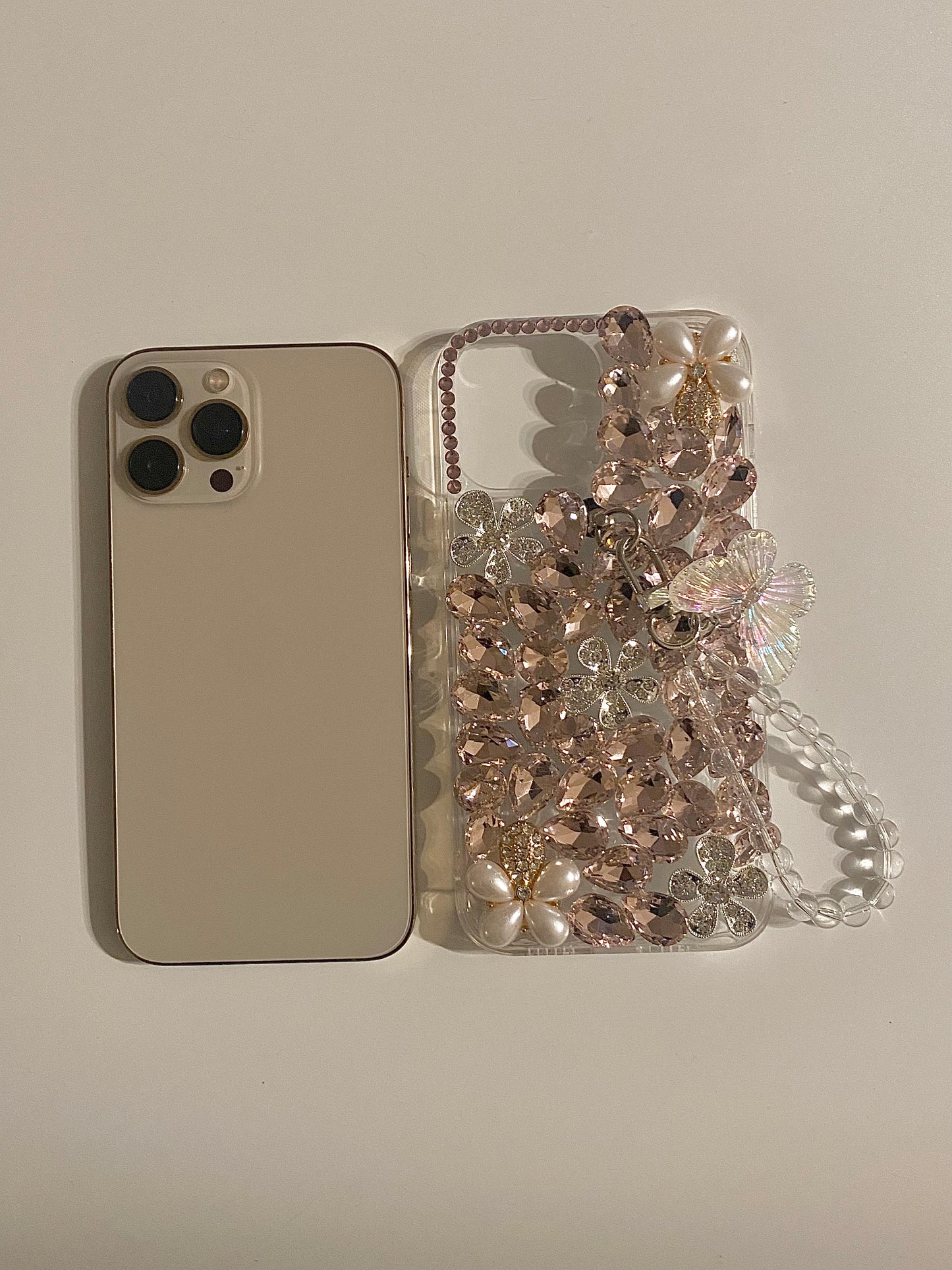 Butterfly Pearl Garden iPhone® Case